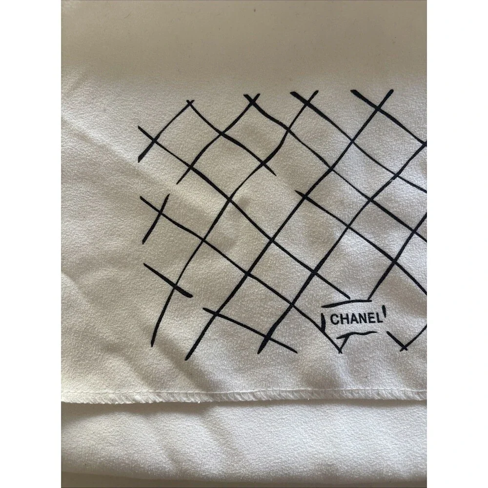 CHANEL Karl Lagerfeld Coco Image Flap Dust Bag 16”W X 9.5”